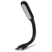 Usb Led Işık Notebook Powerbank Kamp Kitap Okuma Lambas Led Siyah - 1