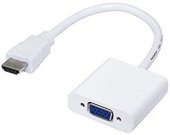 Hdmi To Vga Kablo Çevirici Projeksiyon Görüntü Kablosu Adaptör - 1