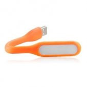 Usb Led Işık Notebook Powerbank Kamp Kitap Okuma Lambası Turuncu - 2