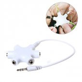 Kulaklık Çoklayıcı 5 Port 3.5Mm Çoğaltıcı Iphone Ipad Samsung Lg - 5