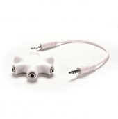 Kulaklık Çoklayıcı 5 Port 3.5Mm Çoğaltıcı Iphone Ipad Samsung Lg - 7