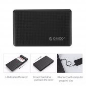 Orico 2.5 Sata Hdd Usb 3.0 Harddisk Kutu - Siyah thumbnail 7