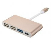 Type-C Usb 3.1 To 3 Port Usb Hub Çevirici Çoklayıcı Mac Ultrabook - 1