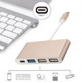 Type-C Usb 3.1 To 3 Port Usb Hub Çevirici Çoklayıcı Mac Ultrabook - 2
