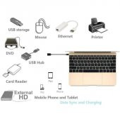 Type-C Otg Kablo Usb 3.1 Usb C Otg Çevirici Dönüştürücü thumbnail 3