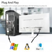 Displayport To Vga Çevirici Adaptör Display Port thumbnail 5