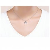 Turbosepet Ayak Pati Hayvansever Kolye Gümüş Kaplama Sevimli Kolye - 4