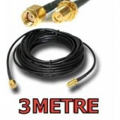 Wıreless Anten Uzatma Kablosu 3 Metre Sma Wıfı Anten Kablosu - 1