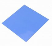 Termal Pad Ped Işlemci Soğutucu Silikon 5Cmx5Cm Kalınlık 1Mm Mavi - 1