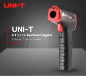 Unı-t Ut300s Lazer Termometre Temassız Sıcaklık Ölçer Kızılötesi - 1