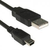 Harici Harddisk Kablo 5 Pin Mini Usb To Usb Kablo Hdd Kablo 30 Cm - 2