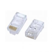 Rj45 Cat6 Altin Uç Connector Konnektör Network Kablo Jaki 50 Adet - 1