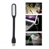 Laptop Usb Led Lamba Kitap Okuma Powerbank Çalışma Lambası Siyah - 1