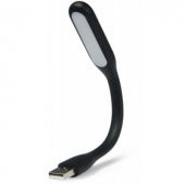Laptop Usb Led Lamba Kitap Okuma Powerbank Çalışma Lambası Siyah - 3