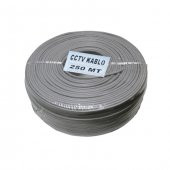 Cctv Kablo Güvenlik Kamera Kablosu 2+1 0.22Mm Cctv 250 Metre - 6