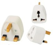 Priz Çevirici Adaptör Topraklı Türk İngiliz Fiş Dönüştürücü - 1