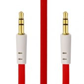 Samsung Sony Htc Lg General Mobile Aux Ses Yassı Slim Kablo 2 Mt (281837552) - 2