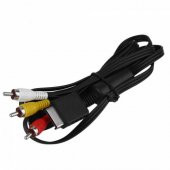 Playstation PS2 PS3 TV AV Bağlantı Kablosu 2 Metre - 1