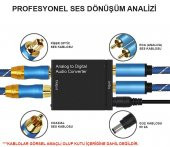 Analog To Digital Optik Tos Ses Dönüştürücü Rca thumbnail 5