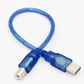 Usb Yazıcı Kablosu 30Cm Usb Printer Kablosu Usb 2.0 - 1