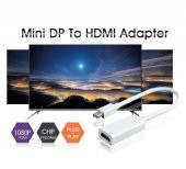 Mini Displayport To Hdmi Kablo Çevirici 10 Gbit Görüntü Kablosu - 3