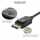 Displayport To Vga Çevirici Projeksiyon Görüntü Bağlantı Kablosu - 8