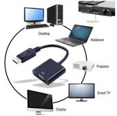 Displayport To Vga Çevirici Projeksiyon Görüntü Bağlantı Kablosu - 12