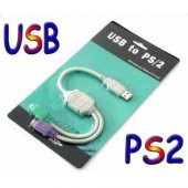 Usb To Ps/2 Çevirici Kablo Ps2 Klavye Mouse Usb Bağlantı Kablosu (259899359) thumbnail 2