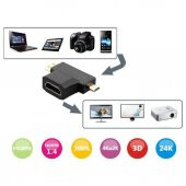 Turbosepet Mini Micro Mikro Hdmi Çevirici Dönüştürücü Hdmi Bağlantı Adaptör 259897889 - 1