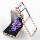 Gpack Samsung Galaxy Z Flip 4 Kılıf Renkli Sert Koruma - 5