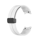 Gpack Samsung Galaxy Watch 5 Pro 45mm Kordon Düz Silikon Mıknatıslı HS24 - 1