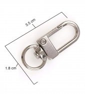 10 Adet Anahtarlık Ve Kolye Bağlantı Aparatı Geniş Kulp - 1