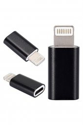 Apple Iphone Ipad Lightning - Micro Usb Çevirici Dönüştürücü - 1