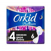 Orkid Platinum Gece Extra Ped 6 Adet - 1