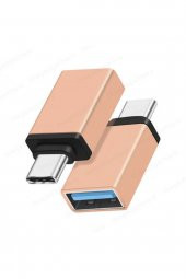 Type C Otg Çevirici Type-c To Usb 3.0 Dönüştürücü - Gold - 2