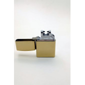 Gold Kare Şarjlı Çakmak - 1