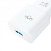 LinkTech T446e Strong Eco Şarj Aleti ve Type-C Kablo Set 2.1A - 2