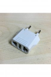 Beyaz Amerikan Priz Çevirici Priz Dönüştürücü thumbnail 1