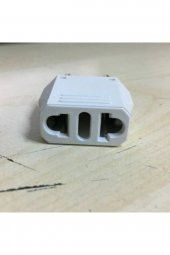 Beyaz Amerikan Priz Çevirici Priz Dönüştürücü thumbnail 2