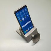 Evrensel Telefon Standı Megafon Hoparlör Plastik Aparat - 9