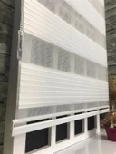 Pliseli Stor Zebra Perde Ekru STB481-D  Ekru 110 x 200 - 3