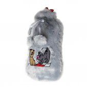 Biggdesign Dogs Gri Peluş Sıcak Su Torbası - 6