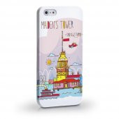 Biggdesign Kız Kulesi iPhone 5/5S Telefon Kapağı - 1