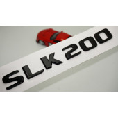 SLK 200 Bagaj Parlak Siyah ABS 3M 3D Yazı Logo - 1