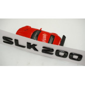 SLK 200 Bagaj Parlak Siyah ABS 3M 3D Yazı Logo - 4