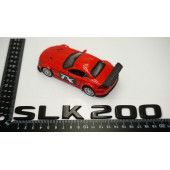 SLK 200 Bagaj Parlak Siyah ABS 3M 3D Yazı Logo - 5