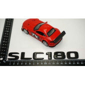 SLC 180 Bagaj Parlak Siyah ABS 3M 3D Yazı Logo - 5