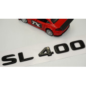 SL 400 Bagaj Parlak Siyah ABS 3M 3D Yazı Logo - 3