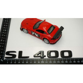 SL 400 Bagaj Parlak Siyah ABS 3M 3D Yazı Logo - 5