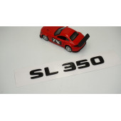 SL 350 Bagaj Parlak Siyah ABS 3M 3D Yazı Logo - 2